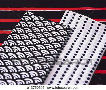 Japanese towels, high angle view View Large Photo Image Stock Photography - Japanese towels, high angle view. Fotosearch