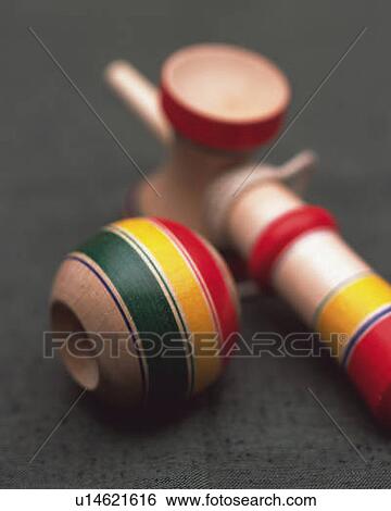Japanese toy (Kendama), high angle view, differential focus View Large Photo Image Stock Photograph - Japanese toy (Kendama), high angle view, differential focus. Fotosearch