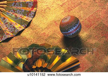 Ball and ougi View Large Photo Image Stock Image - Ball and ougi. Fotosearch