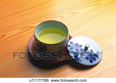 Stock Photograph - Japanese tea. Fotosearch