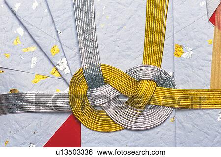 Stock Photograph - Mizuhiki. Fotosearch