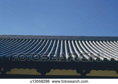 Tile-roofed house View Large Photo Image Stock Photo - Tile-roofed house. Fotosearch
