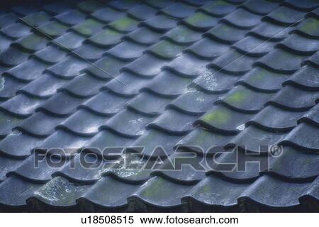 Tile-roofed house View Large Photo Image Stock Photography - Tile-roofed house. Fotosearch