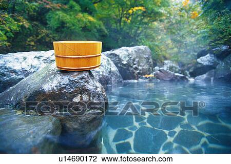 Stock Image - Hot Spring. Fotosearch