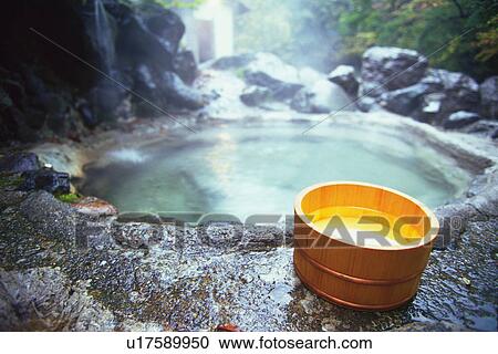Stock Image - Hot Spring. Fotosearch