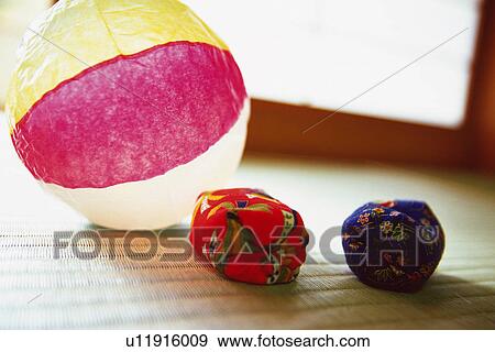 Stock Photo - Juggling Bag and Paper Balloon. Fotosearch