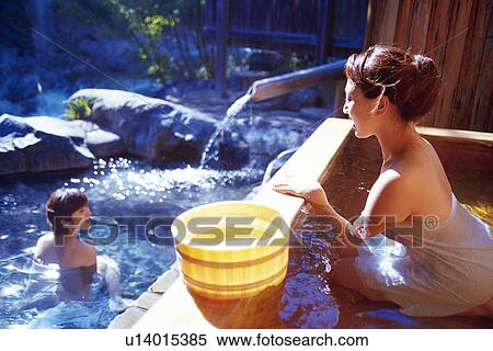 Two Young Adult Women Taking a Bath View Large Photo Image Stock Photography - Two Young Adult Women Taking a Bath. Fotosearch