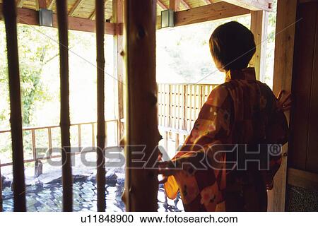 Young Women Wearing A Yukata View Large Photo Image Stock Image - Young Women Wearing A Yukata. Fotosearch
