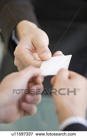 Business Card Exchange View Large Photo Image Stock Photo - Business Card Exchange. Fotosearch