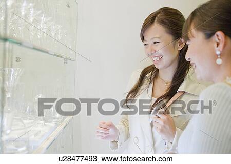 Japanese Women, Shopping View Large Photo Image Stock Image - Japanese Women, Shopping. Fotosearch