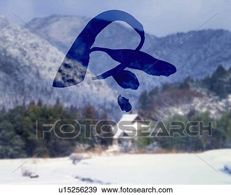 a Snowy Landscape with a Japanese Character on Top, Computer Graphics, composition, differential focus View Large Photo Image Stock Photo -  a Snowy Landscape with a Japanese Character on Top, Computer Graphics, composition, differential focus. Fotosearch