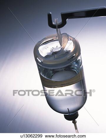 Stock Photo - Close-up of intravenous drip . Fotosearch