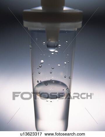 Stock Photo - Close-up of intravenous drip . Fotosearch