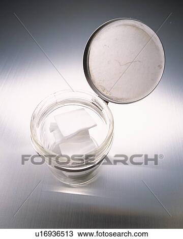 Stock Image - Cotton, surgical equipment . Fotosearch