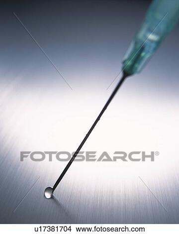 Picture - Detail of a syringe . Fotosearch