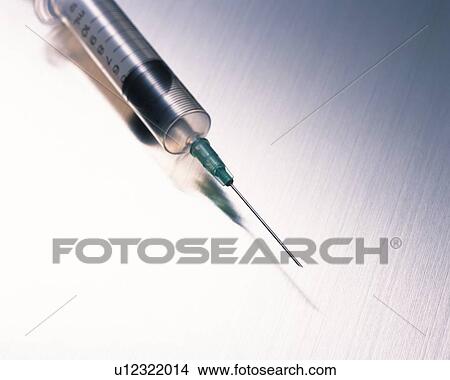 One syringe View Large Photo Image Picture - One syringe. Fotosearch