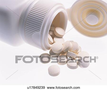 White tablets on white background View Large Photo Image Stock Photo - White tablets on white background. Fotosearch