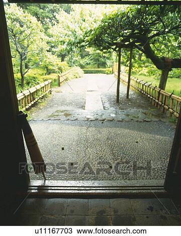 Stock Image - Japanese Garden. Fotosearch
