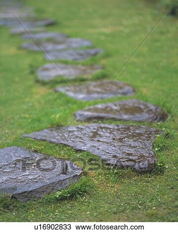 Stock Image - Japanese Garden. Fotosearch