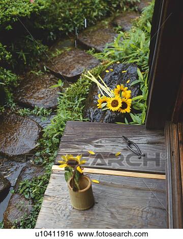 Japanese Garden View Large Photo Image Stock Photograph - Japanese Garden. Fotosearch