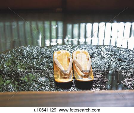 Stock Photo - Japanese Sandals. Fotosearch