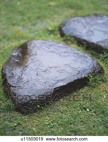 Stepping Stone View Large Photo Image Stock Photo - Stepping Stone. Fotosearch