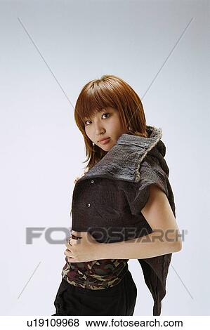 Fashion portrait of a young woman View Large Photo Image Stock Photo - Fashion portrait of a young woman. Fotosearch