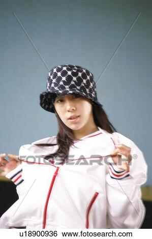 Stock Photograph - Woman dancing . Fotosearch