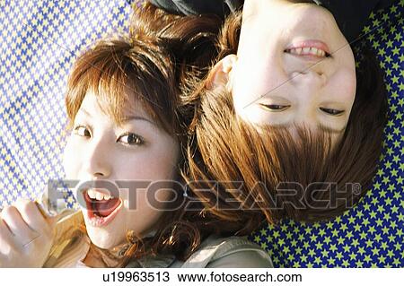 Young women, portrait View Large Photo Image Stock Image - Young women, portrait. Fotosearch