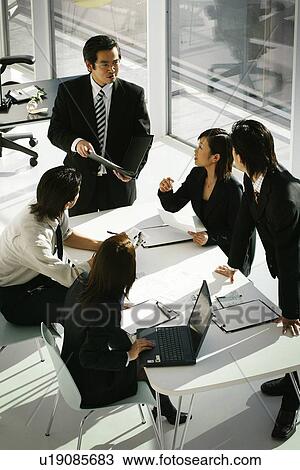 Meeting View Large Photo Image Stock Image - Meeting. Fotosearch