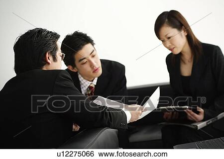 Stock Photograph - Meeting. Fotosearch