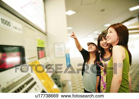 Three Young Adult Women View Large Photo Image Stock Photo - Three Young Adult Women. Fotosearch