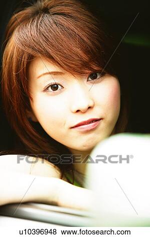 Stock Photo - Young Adult Woman Portrait. Fotosearch