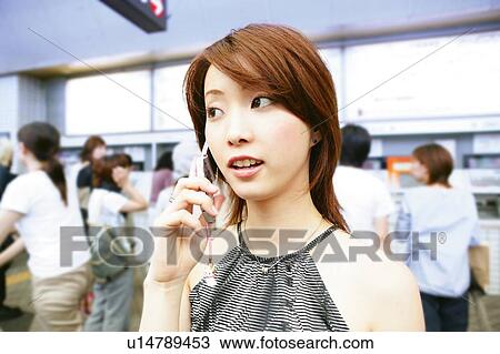 Stock Image - Young Adult Woman. Fotosearch