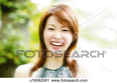 Stock Image - Young Adult Woman. Fotosearch