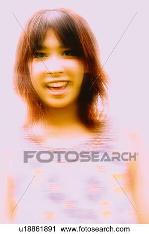 Stock Image - Young Adult Woman. Fotosearch
