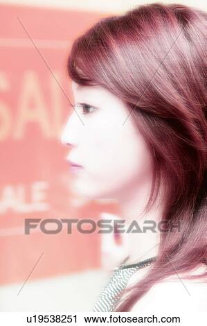 Young Adult Woman View Large Photo Image Stock Image - Young Adult Woman. Fotosearch