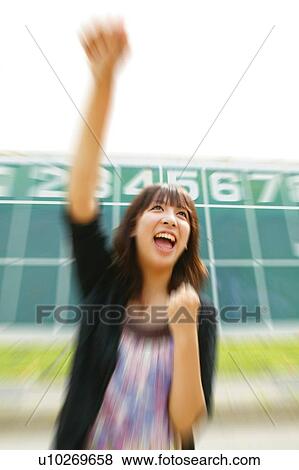Stock Photo - Young Adult Woman. Fotosearch
