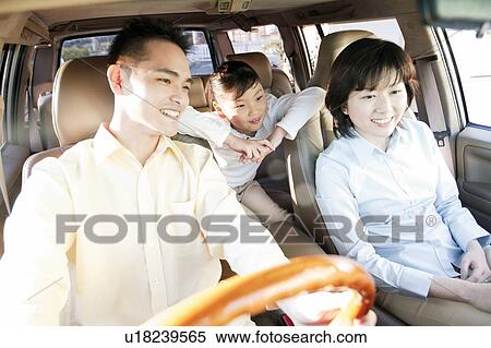 Stock Photography - Family spending a holiday. Fotosearch