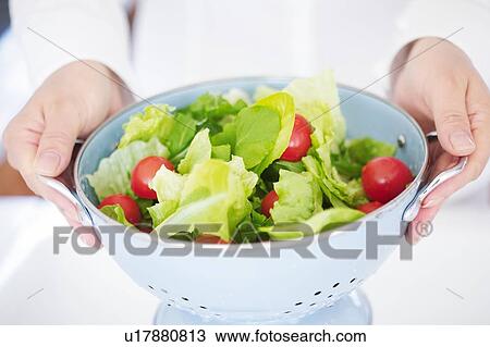 Stock Image - Salad Bowl . Fotosearch