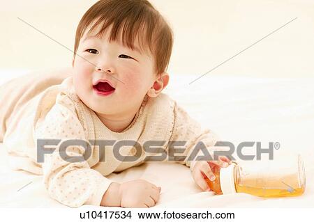 Picture - A Baby Girl. Fotosearch