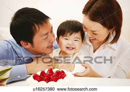 Stock Image - Baby's Birthday. Fotosearch