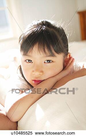 Stock Photography - A Young Girl. Fotosearch