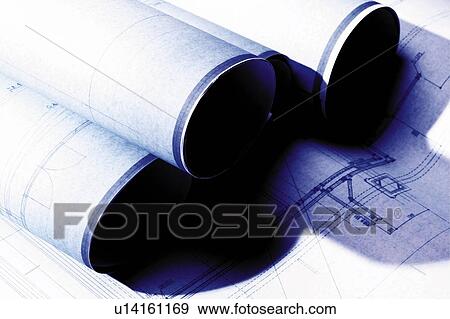 Stock Photo - Blueprint. Fotosearch