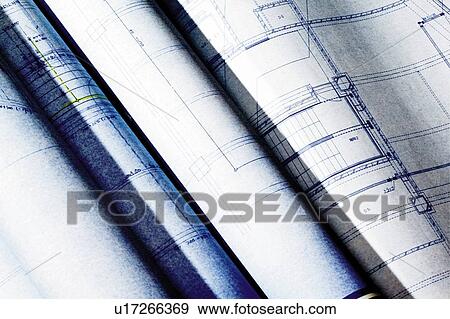 Stock Photo - Blueprint. Fotosearch
