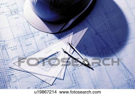 Picture - Construction Plan. Fotosearch