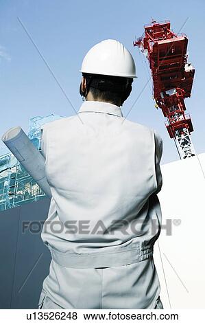 Construction Worker View Large Photo Image Stock Photo - Construction Worker. Fotosearch