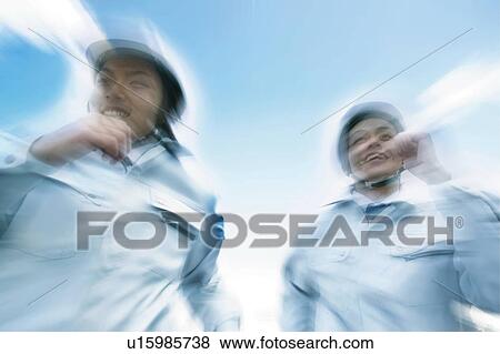 Stock Photo - Construction Workers. Fotosearch