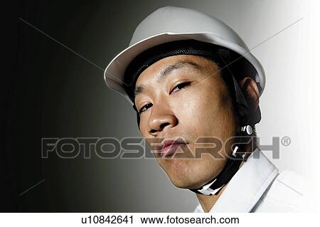 Stock Image - Young Construction Worker. Fotosearch