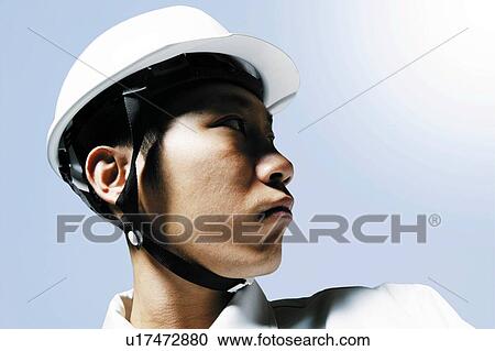Stock Image - Young Construction Worker. Fotosearch